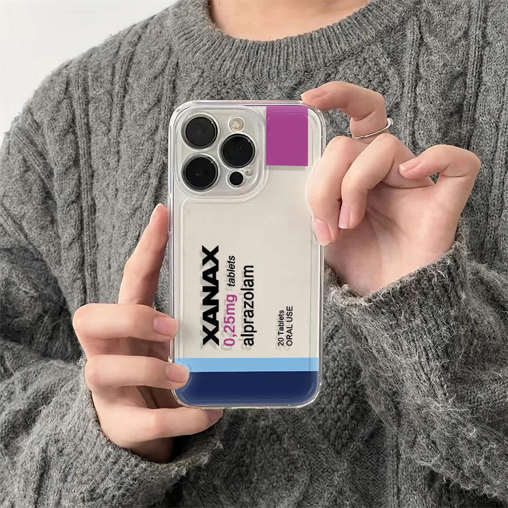XANAX iPhone Case - Protective Silicone Cover