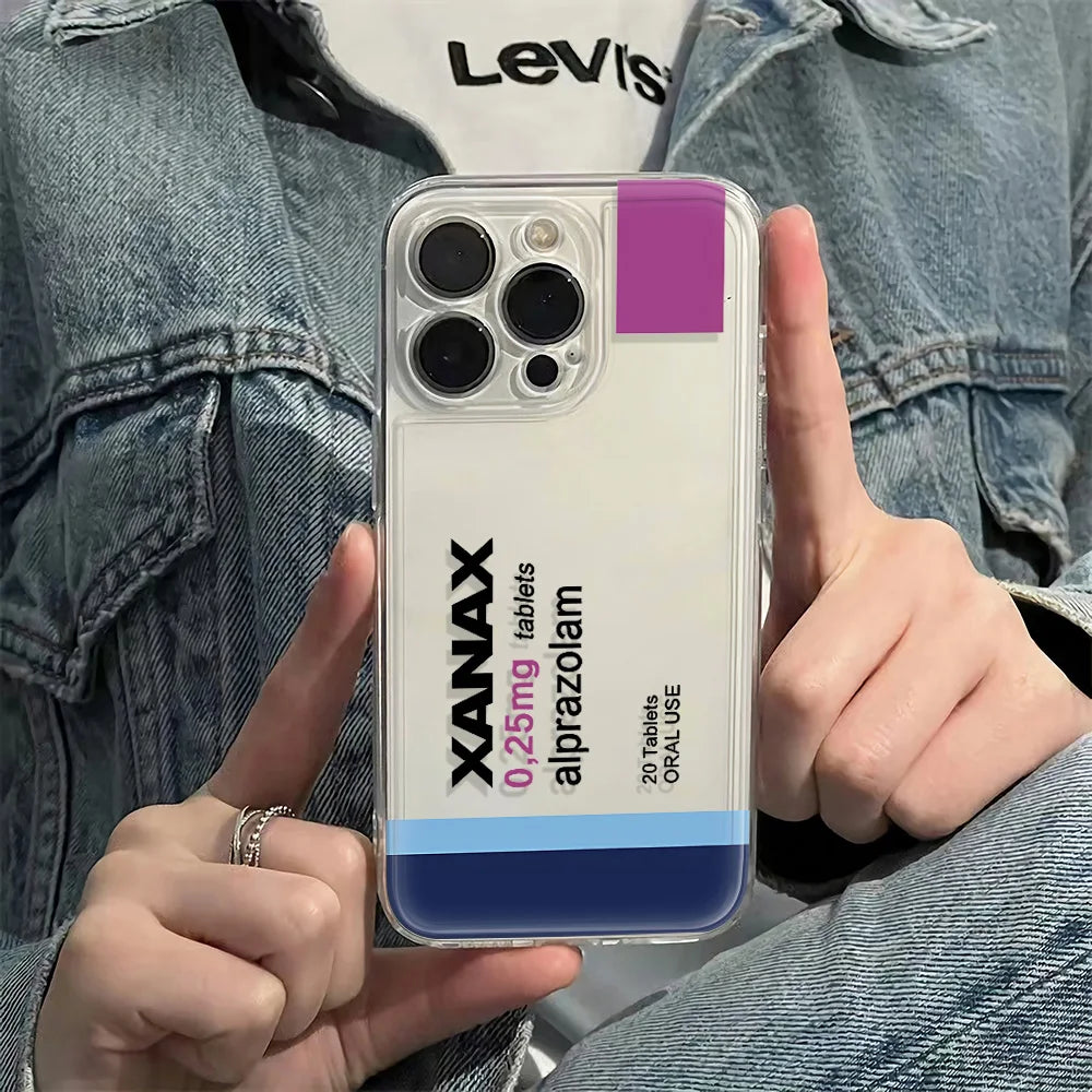 XANAX iPhone Case - Protective Silicone Cover