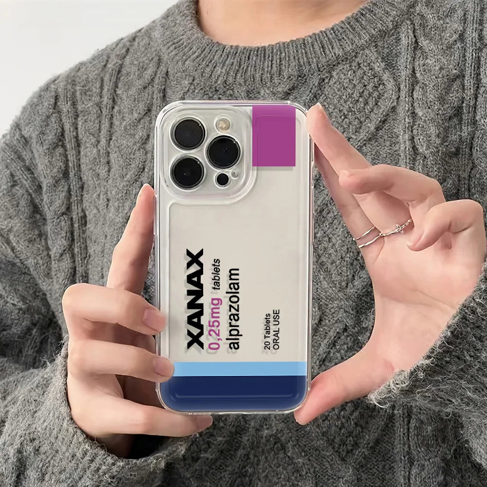 XANAX iPhone Case - Protective Silicone Cover